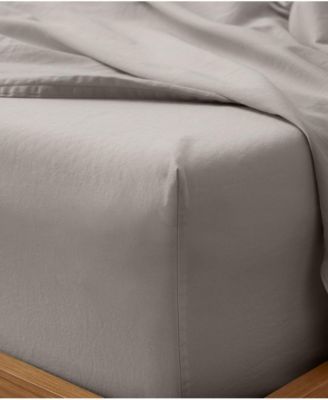 Organic Cotton Room Service Sateen Fitted Sheet - King