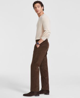 Men's Modern-Fit Solid Corduroy Pants