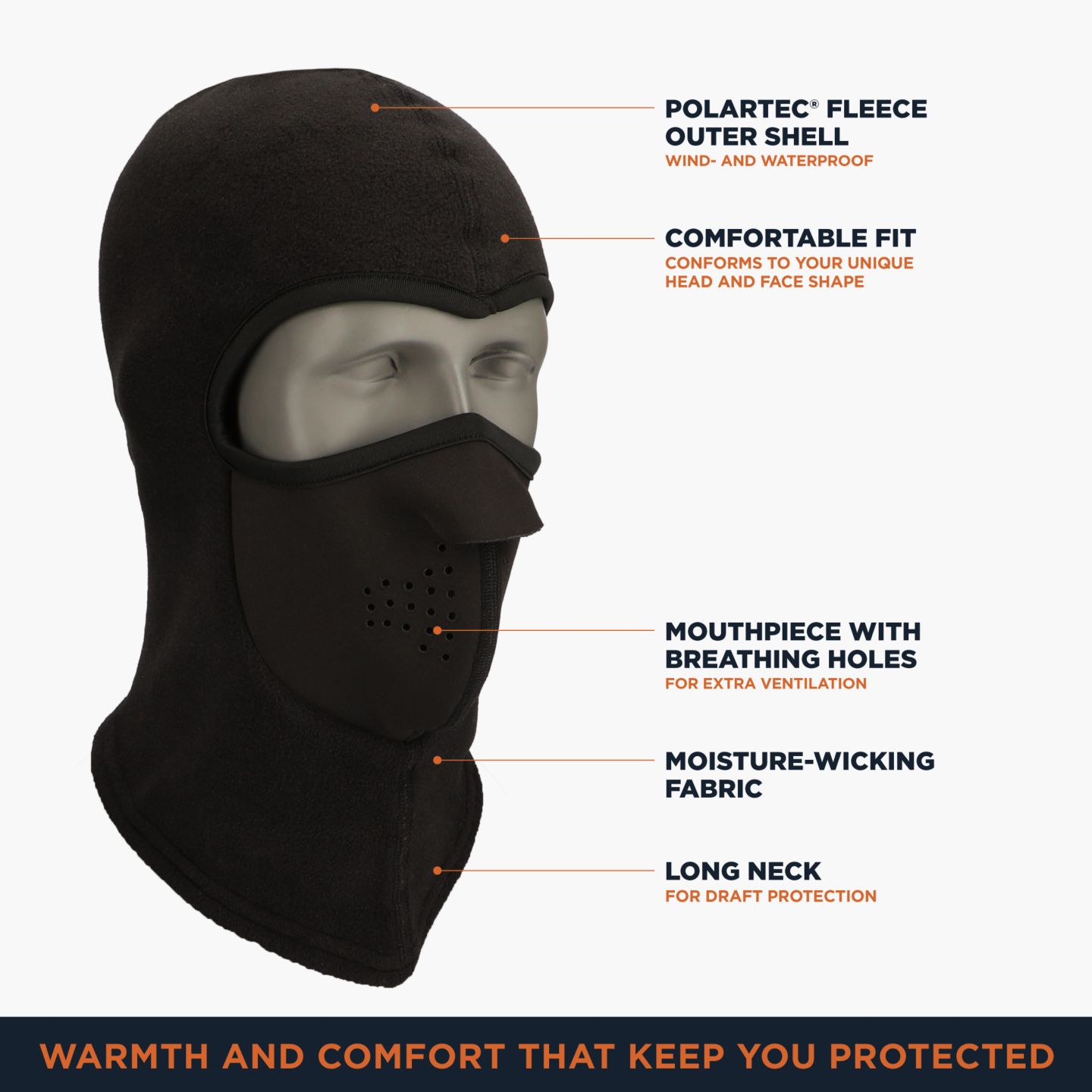 Мужские головные уборы RefrigiWear Arctic Clava, цвет: Чёрный — фото 3