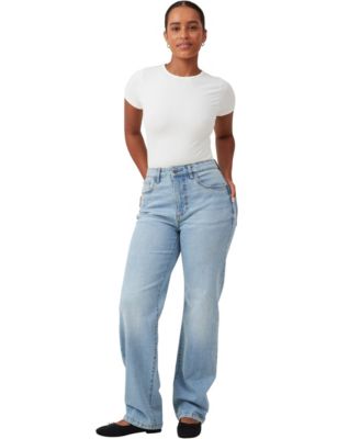 Women's Curvy Stretch Straight Jean