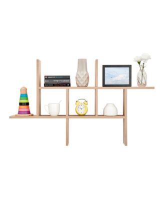 Cantilever Cubby Wall Shelf, Horizontal or Vertical