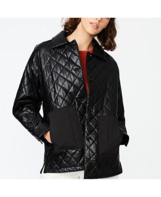 Collection by bernardo faux leather jacket best sale