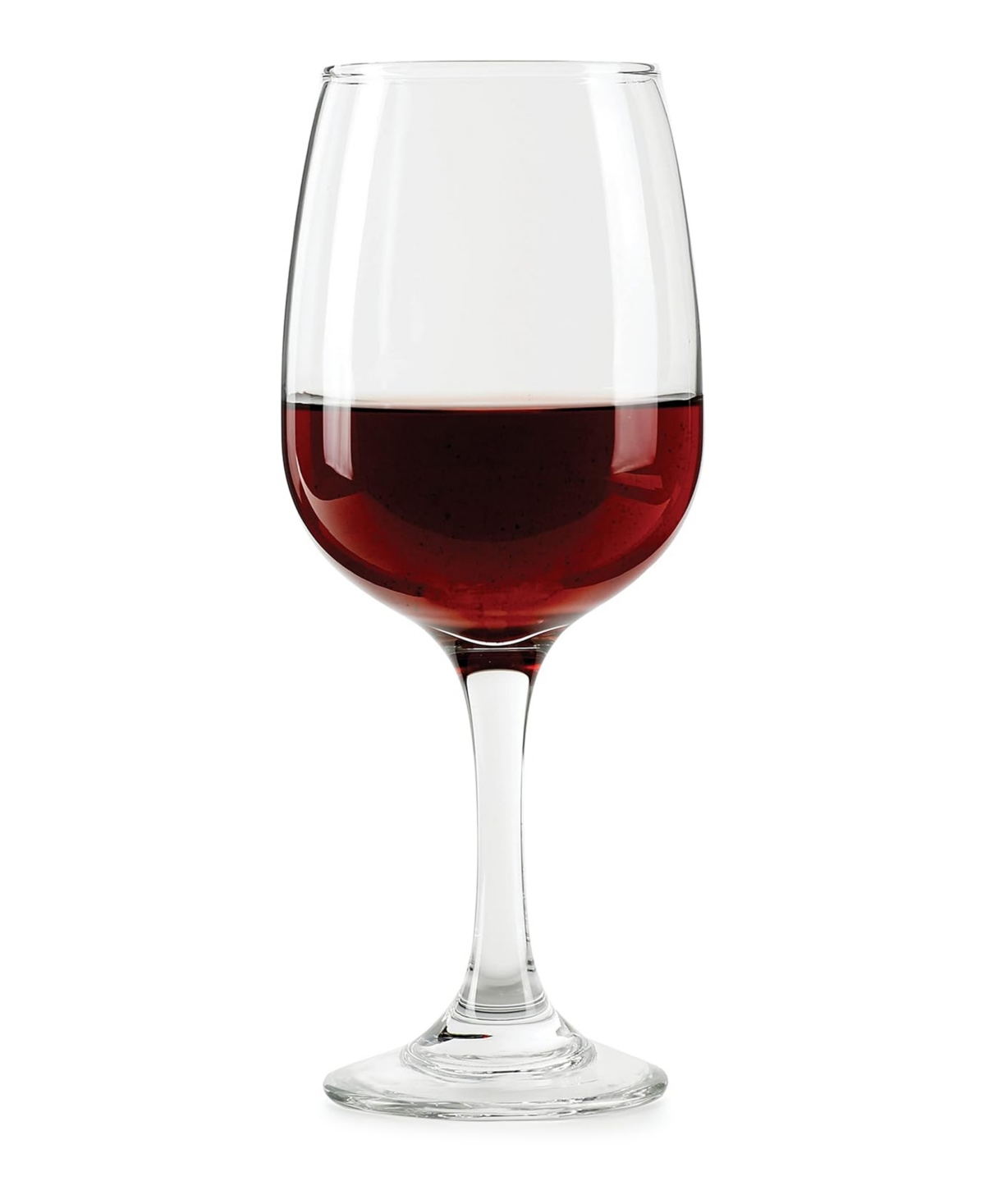 Circleware Set Of 8- 11.7 oz Clear Glass Wine Goblet In Clear