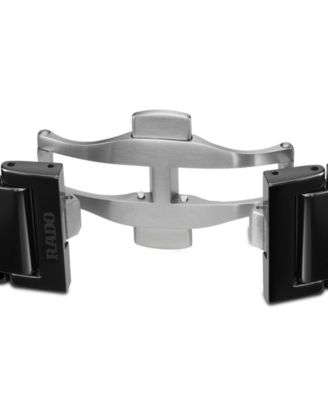 Unisex Swiss Automatic True Black High-Tech Ceramic Bracelet Watch 40mm