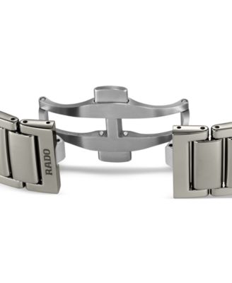 Unisex Swiss Automatic True Gray Plasma Titanium Bracelet Watch 40mm