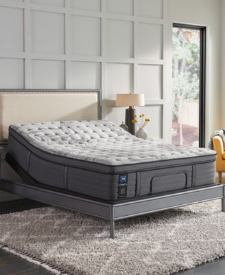 CLOSEOUT! Posturepedic Castlewood 14" Medium Euro Pillowtop Mattress-Queen