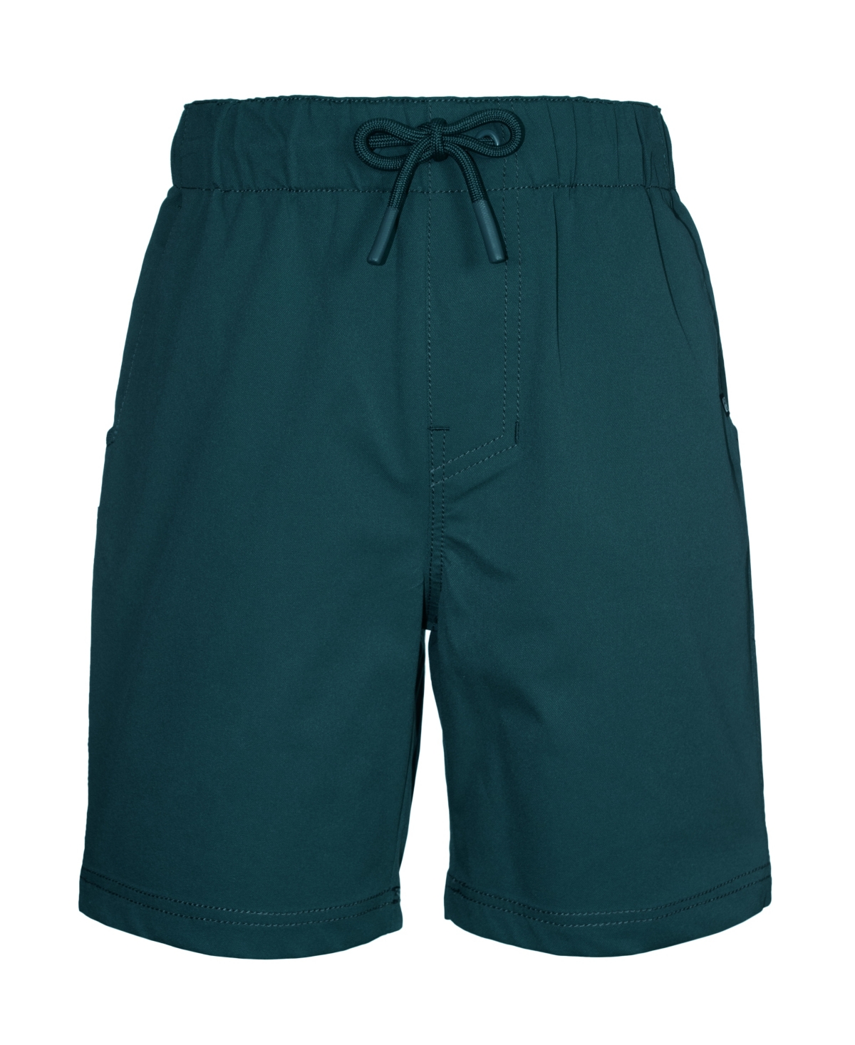 Univibe Kids' Big Boys Cobalt Soft Nylon Pull-on Shorts In Teal