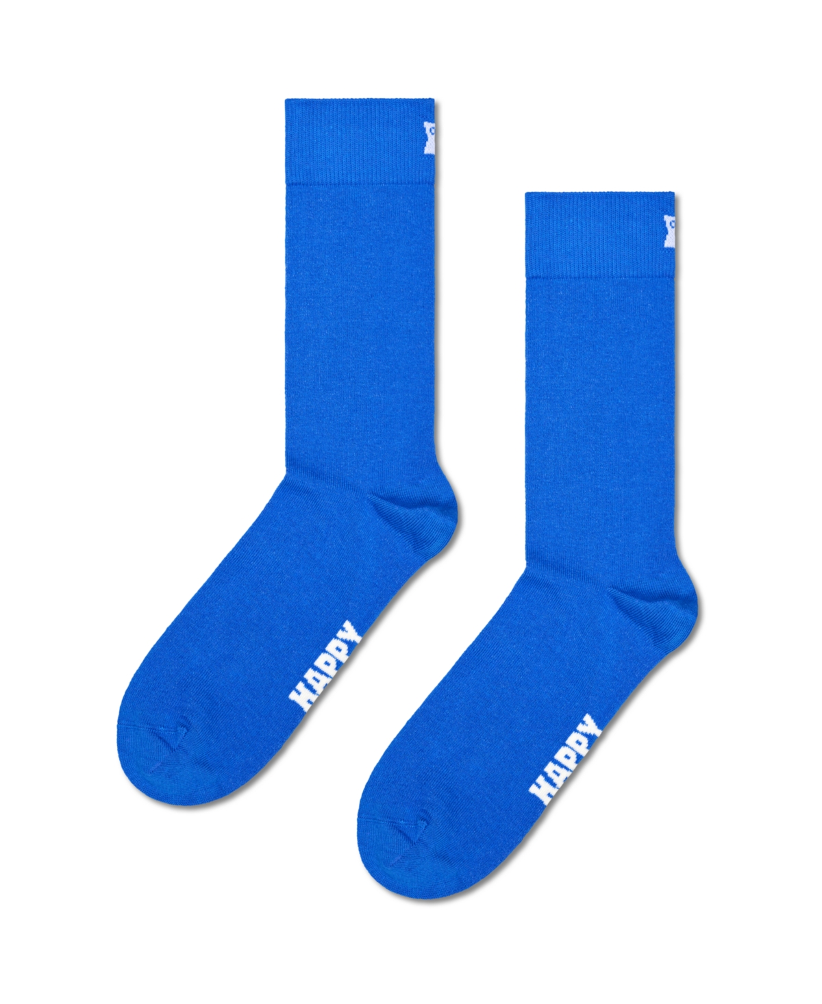 Shop Happy Socks 5-pack Solid Socks In Blue
