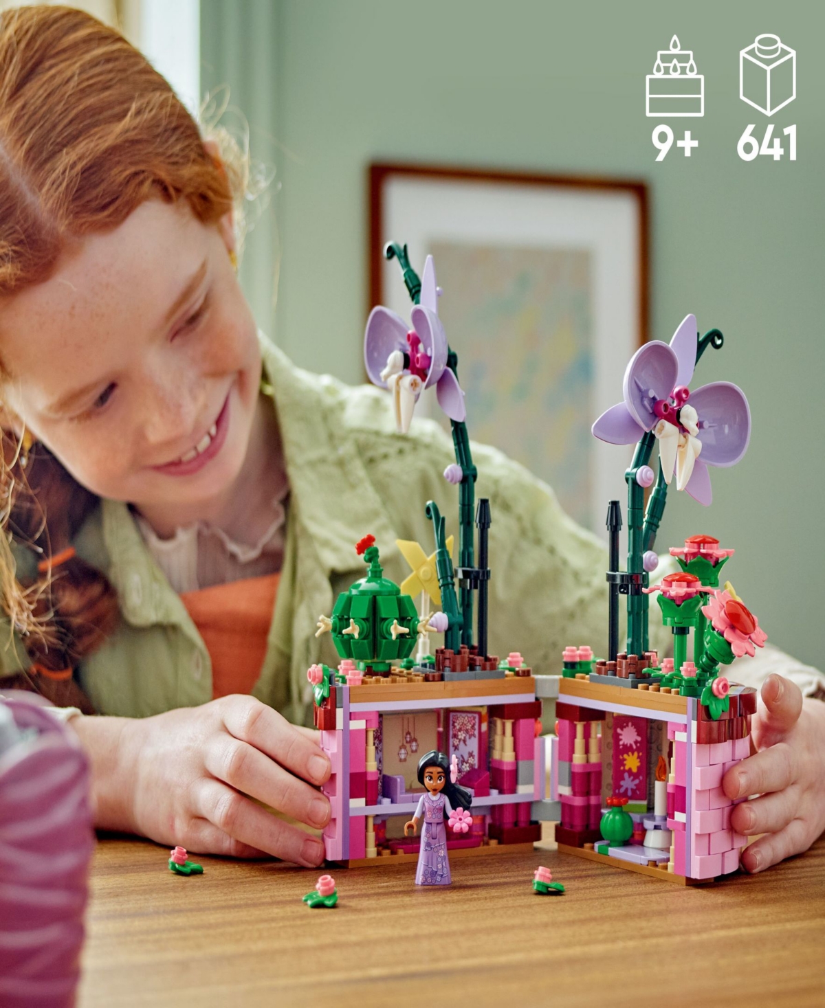 Lego Disney Classic Isabela's Flowerpot 43237 Toy Building Set, 641 Pieces In Multicolor