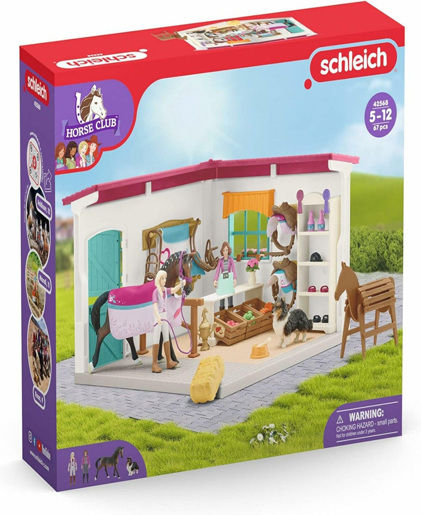 Детский игровой набор Schleich Horse Club Horse Shop Playset — фото 2