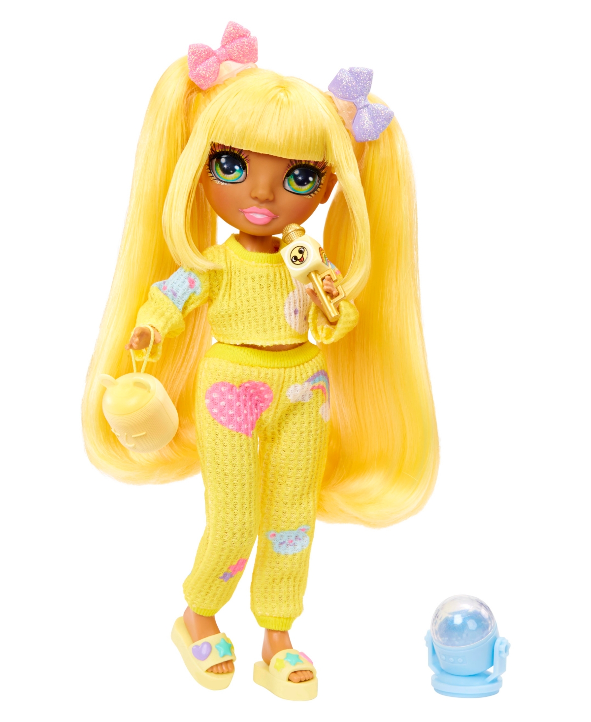 Rainbow High Kids' Junior High Pj Party Fashion Doll- Sunny Yellow In Multicolor