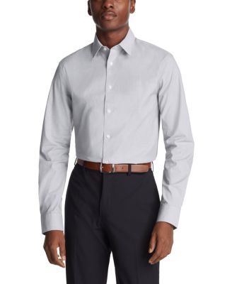 Calvin Klein - Men's Slim-Fit Steel Plus Dress Shirt