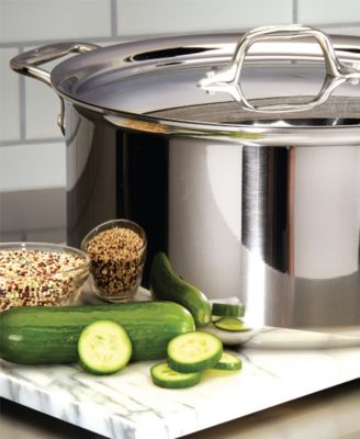 Stainless Steel 6 Qt. Covered Stockpot