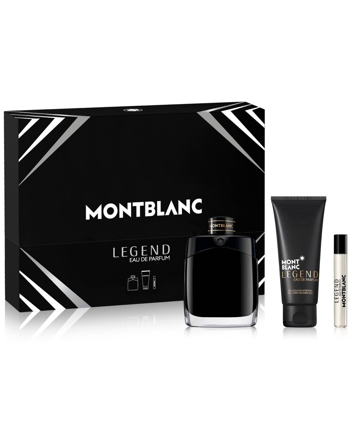 Shop Montblanc Men's 3-pc. Legend Eau De Parfum Gift Set In No Color