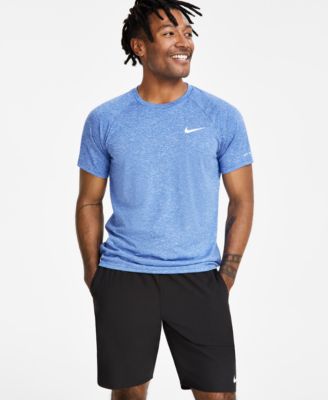 Men's Hydroguard Dri-FIT Stretch UPF 40+ Heather Rash Guard 