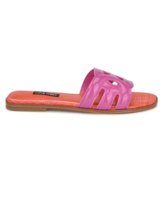 Women's Geena Cutout Flat Slip-On Sandals