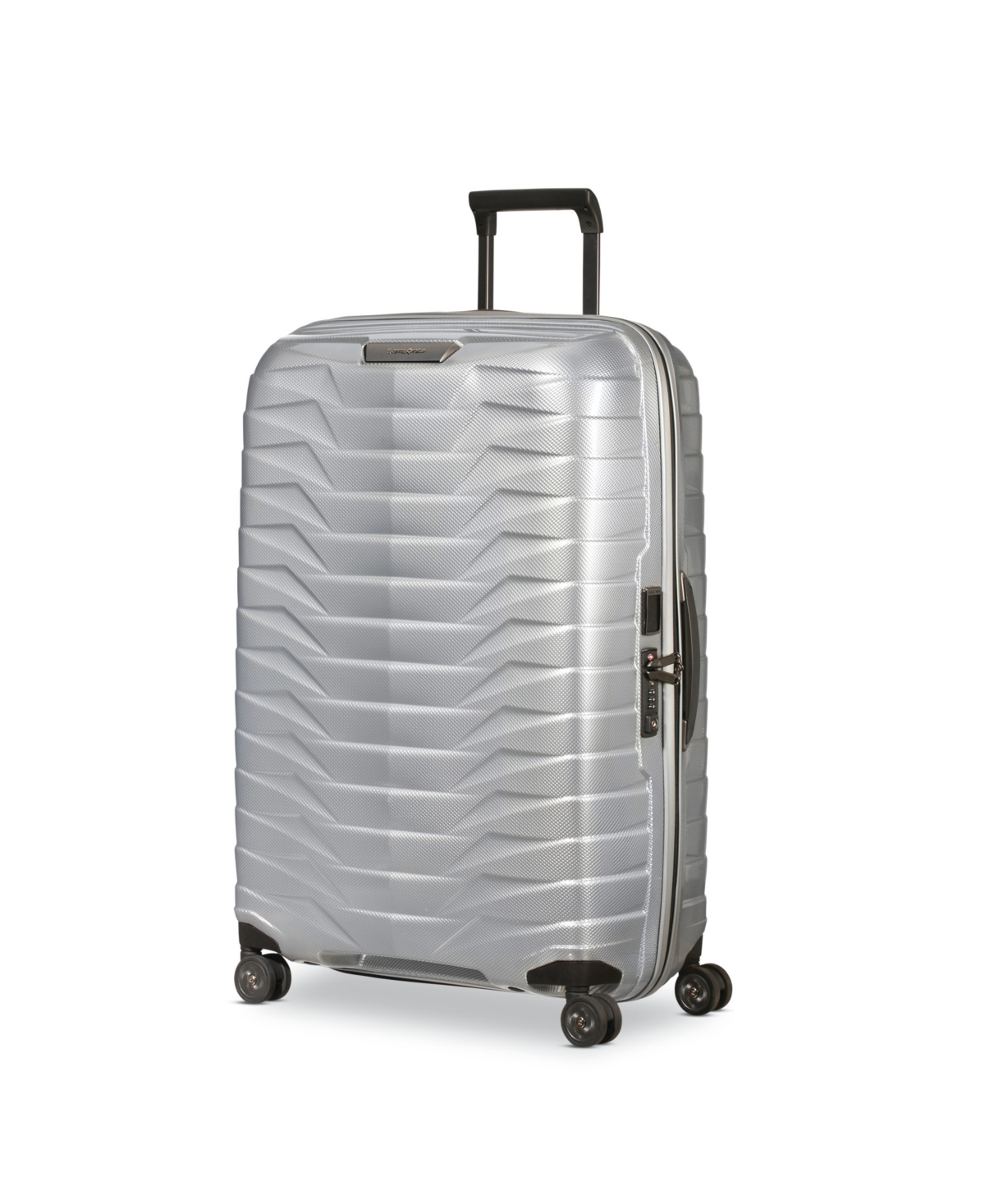 Shop Samsonite Proxis Large Spinner In Silver