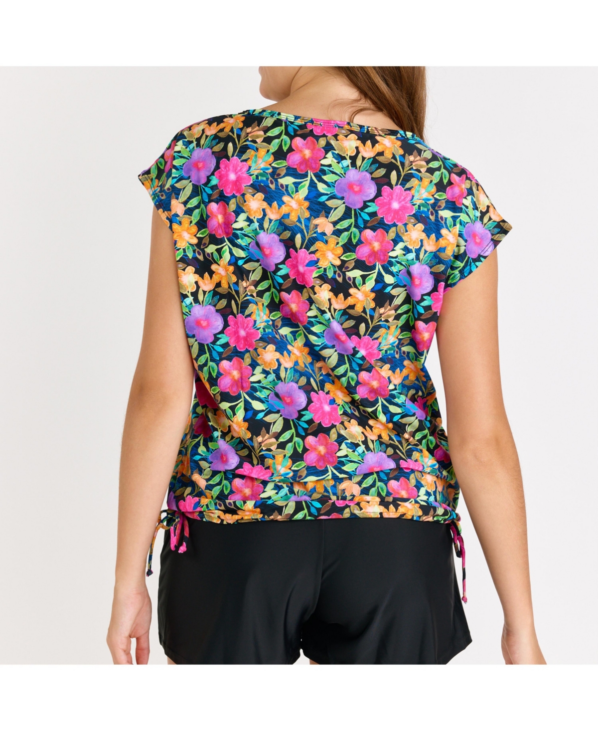 Calypsa Women's Daphne Loose Swim Top