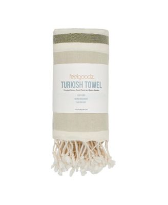Artisan Crafted Cotton Turkish Towel Beach Bath Oeko-Tex Certified