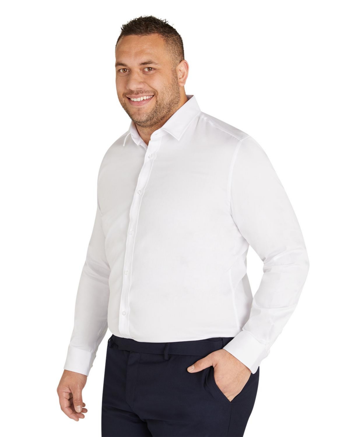 Johnny Bigg Big & Tall Bahamas Stretch Shirt