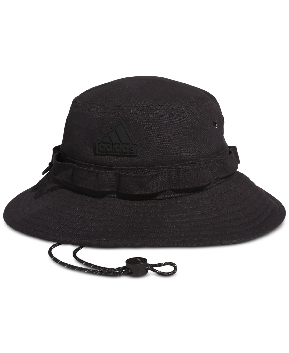 Shop Adidas Originals Men's Parkview Boonie Bucket Hat In Black,grey Six