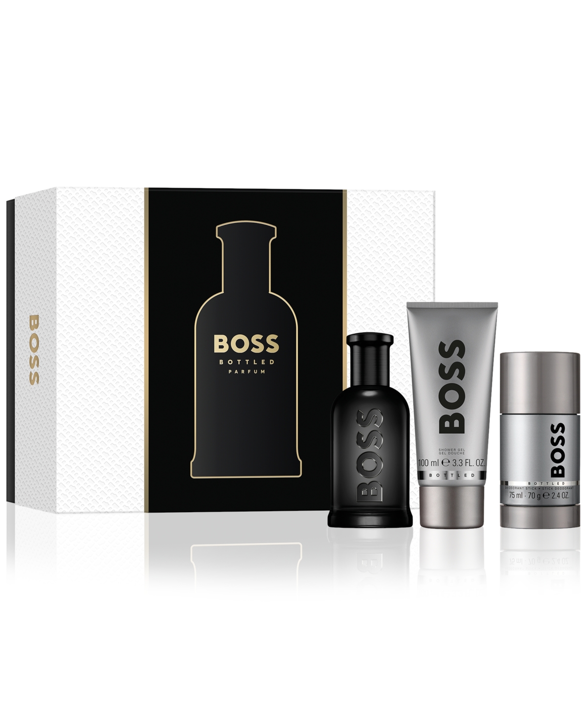 Men's 3-Pc. Boss Bottled Parfum Gift Set