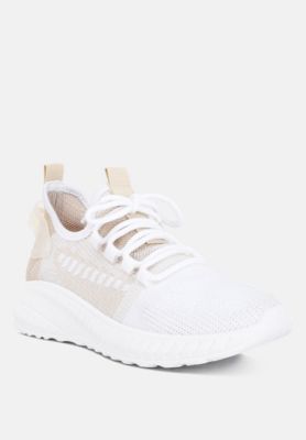 Womens Samantha Knitted Chunky Sneakers