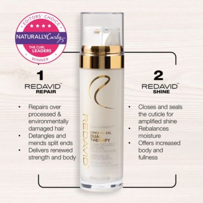 Orchid Oil Dual Therapy Ultra Nourishing Repair for Damaged or Curly Hair