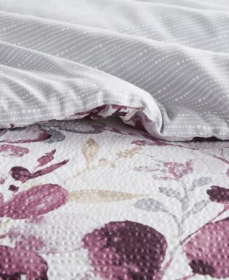 Gabby Reversible Floral Botanical Seersucker 2-Pc. Comforter Set, Twin/Twin XL