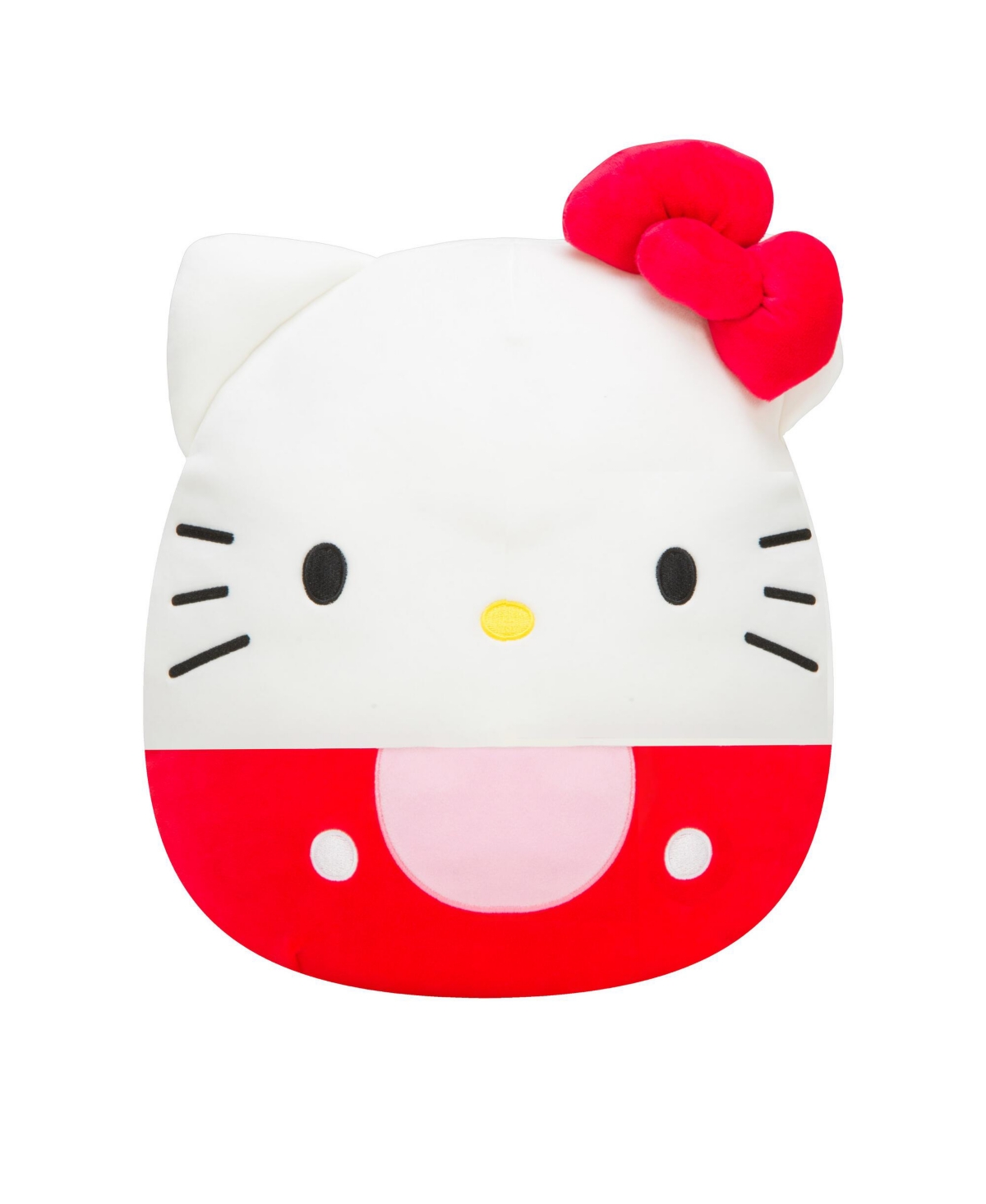 Squishmallows Kids' 8" Sanrio Hello Kitty Red Suit Plush In White