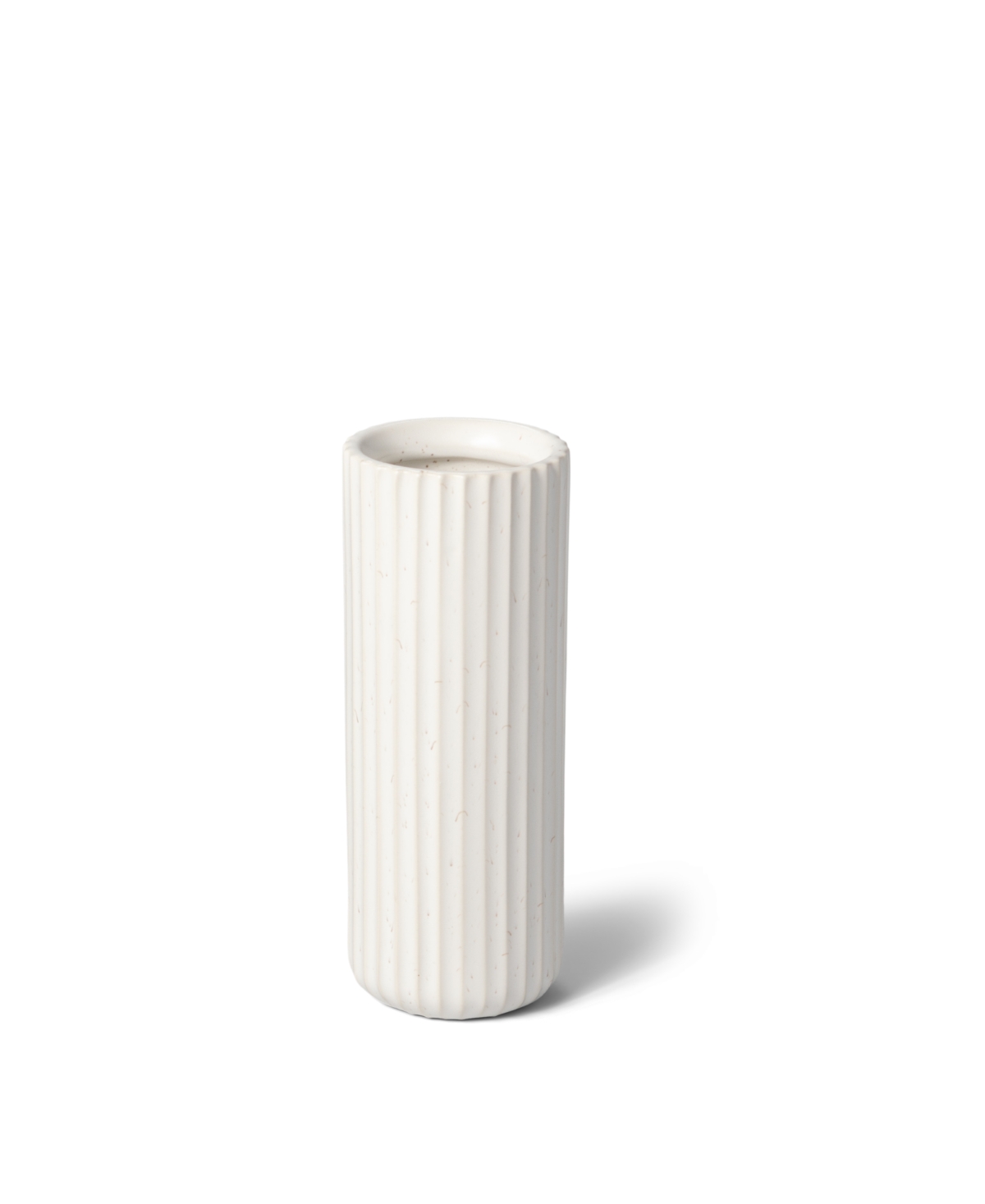 Fable Tall Bud Vase In White