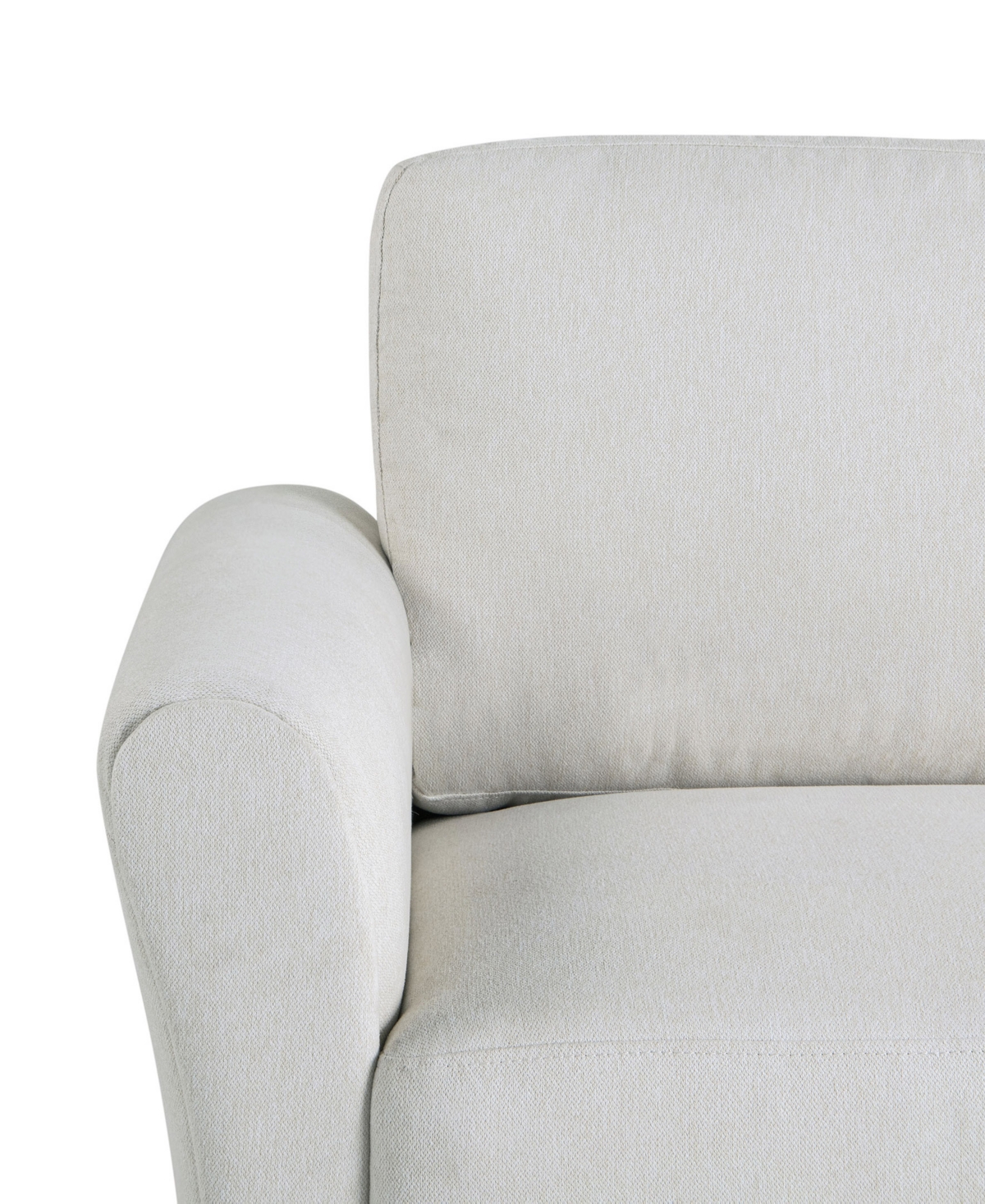 Lifestyle Solutions Microfiber Wilshire Loveseat with Rolled Arms