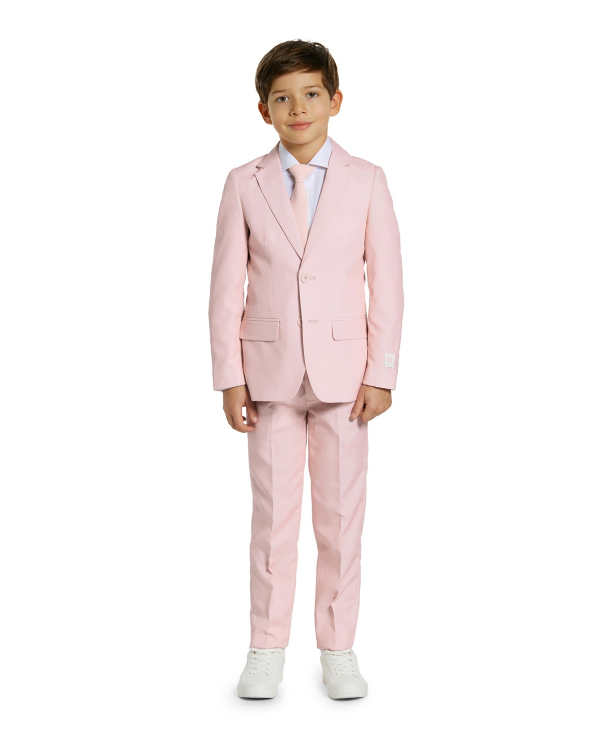 Opposuits Little Boys 3pc Solid Suit Set In Pink