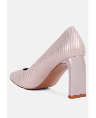 Tickles Italian Block Heel Pumps