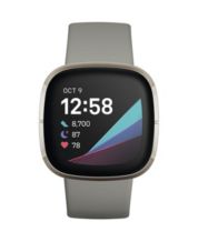 Fitbit Unisex Charge 6 Silicone Fitness Tracker Watch 36mm - Macy's