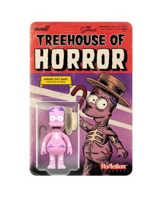 Super 7 Inside-Out Bart The Simpsons Treehouse of Horror ReAction