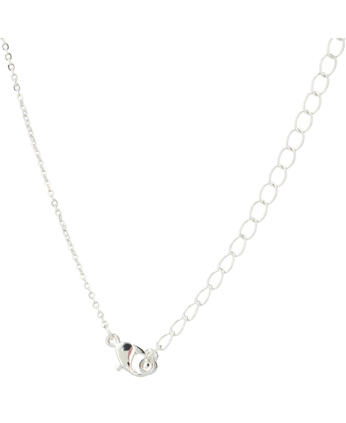 Shop Emerson Street Clothing Co. Women's Kentucky Wildcats Brielle Necklace In Silver-tone