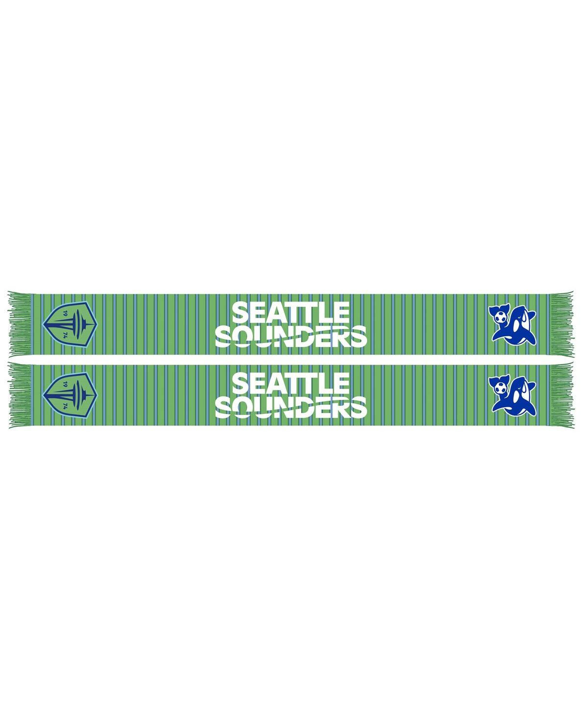 Men's and Women's Green Seattle Sounders Fc 2024 Jersey Hook Scarf - Green