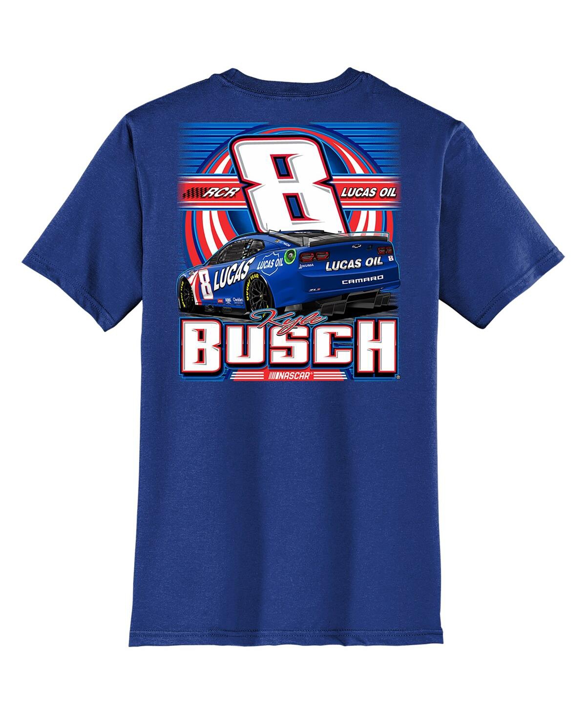 Shop Richard Childress Racing Team Collection Men's  Royal Kyle Busch Car T-shirt