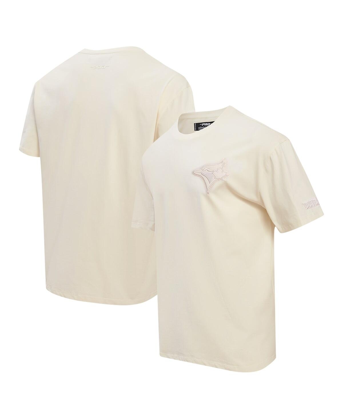 Pro Standard Men's  Cream Toronto Blue Jays Neutral Drop Shoulder T-shirt