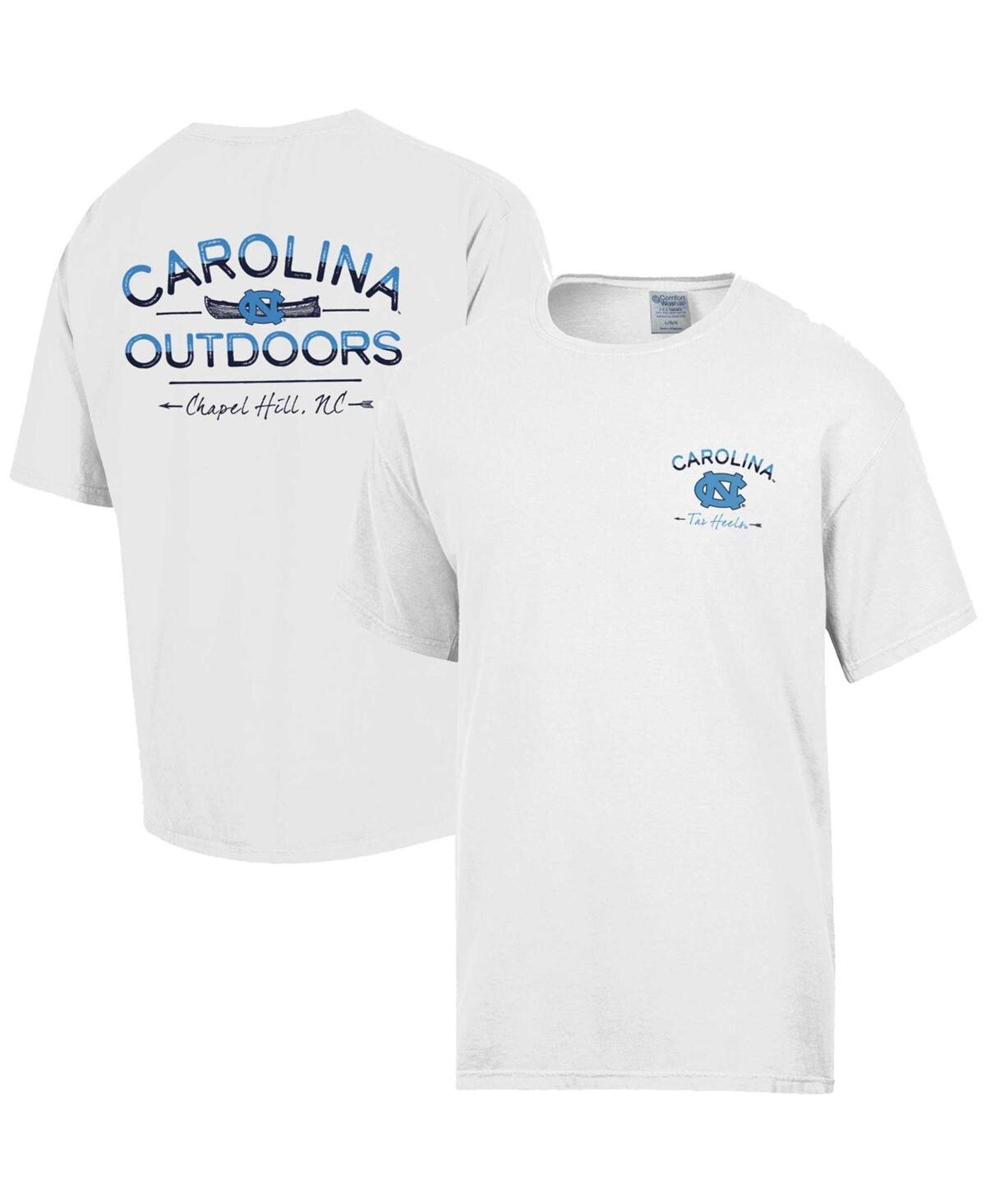 Comfortwash Men's  White North Carolina Tar Heels Great Outdoors T-shirt