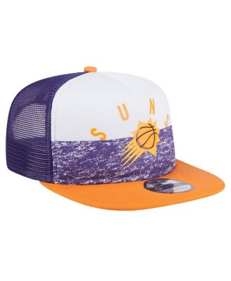Men's Purple Phoenix Suns Arch A-Frame Trucker 9FIFTY Snapback&nbsp;Hat