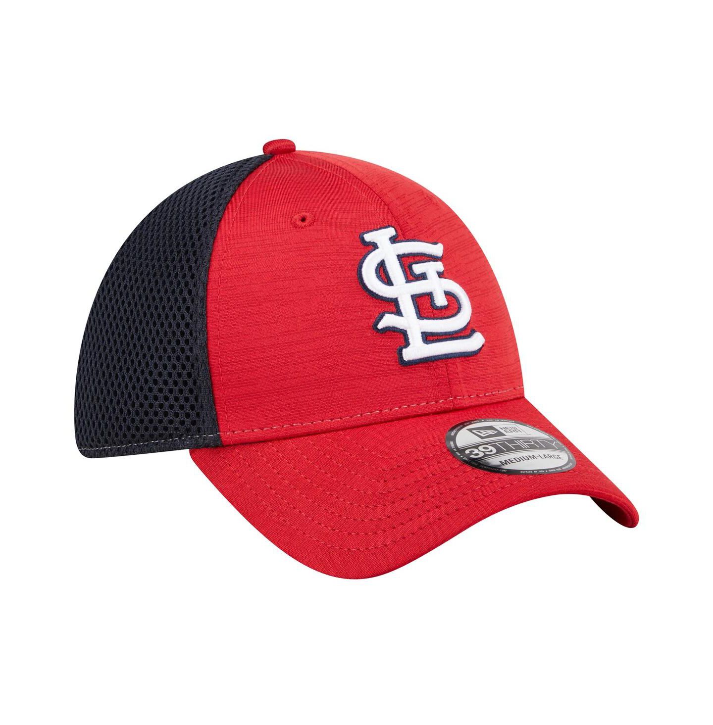 Мужская кепка New Era Red St. Louis Cardinals Neo 39THIRTY Flex Hat — фото 4