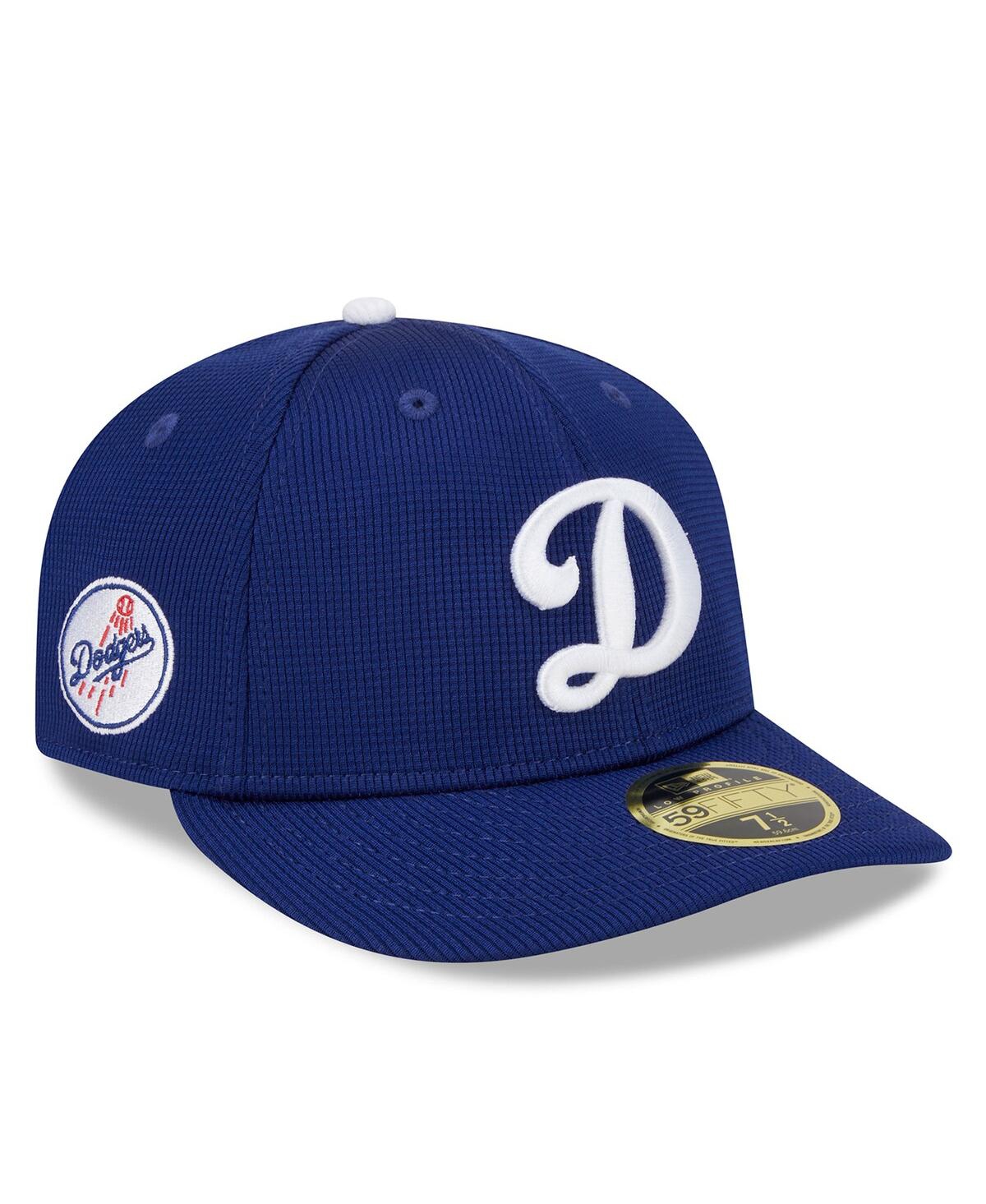 New Era Royal Los Angeles Dodgers 2024 Batting Practice Low Profile 59fifty Fitted Hat In Royal