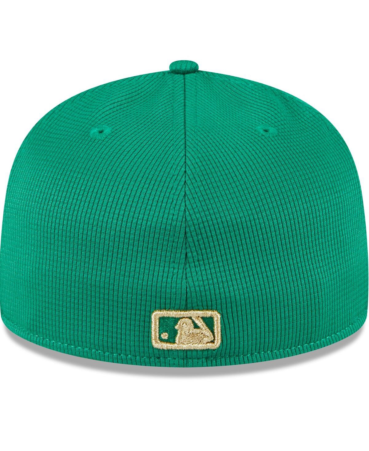 Men's New Era Green Los Angeles Angels 2024 St. Patrick's Day Low Profile 59FIFTY Fitted Hat - Green