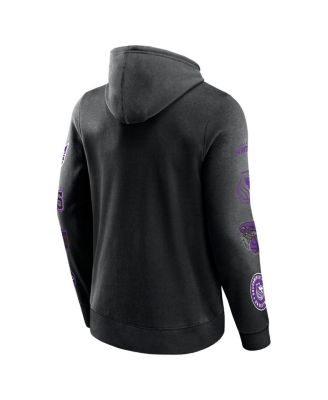 Men's Black Sacramento Kings Home Court Pullover Hoodie