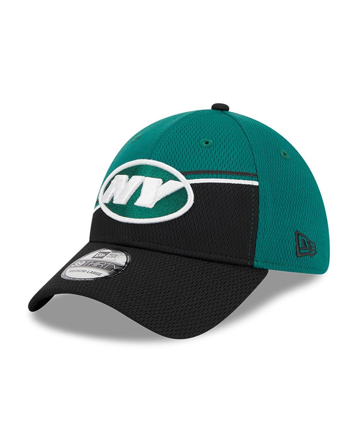 Men's New Era Black New York Jets 2023 Sideline 39THIRTY Flex Hat - Black