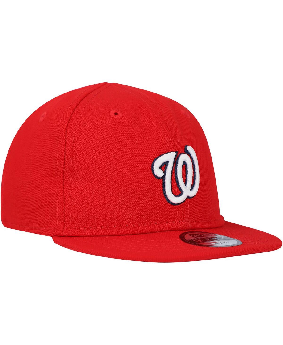 Shop New Era Baby Boys And Girls  Red Washington Nationals My First 9fifty Adjustable Hat
