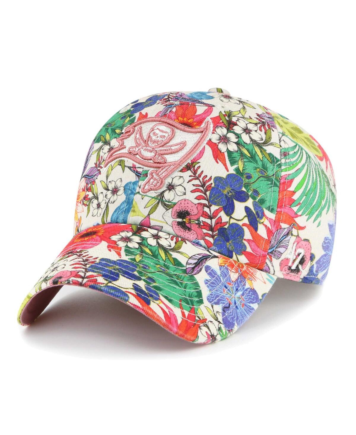 47 Brand Women's ' Natural Tampa Bay Buccaneers Pollinator Clean Up Adjustable Hat