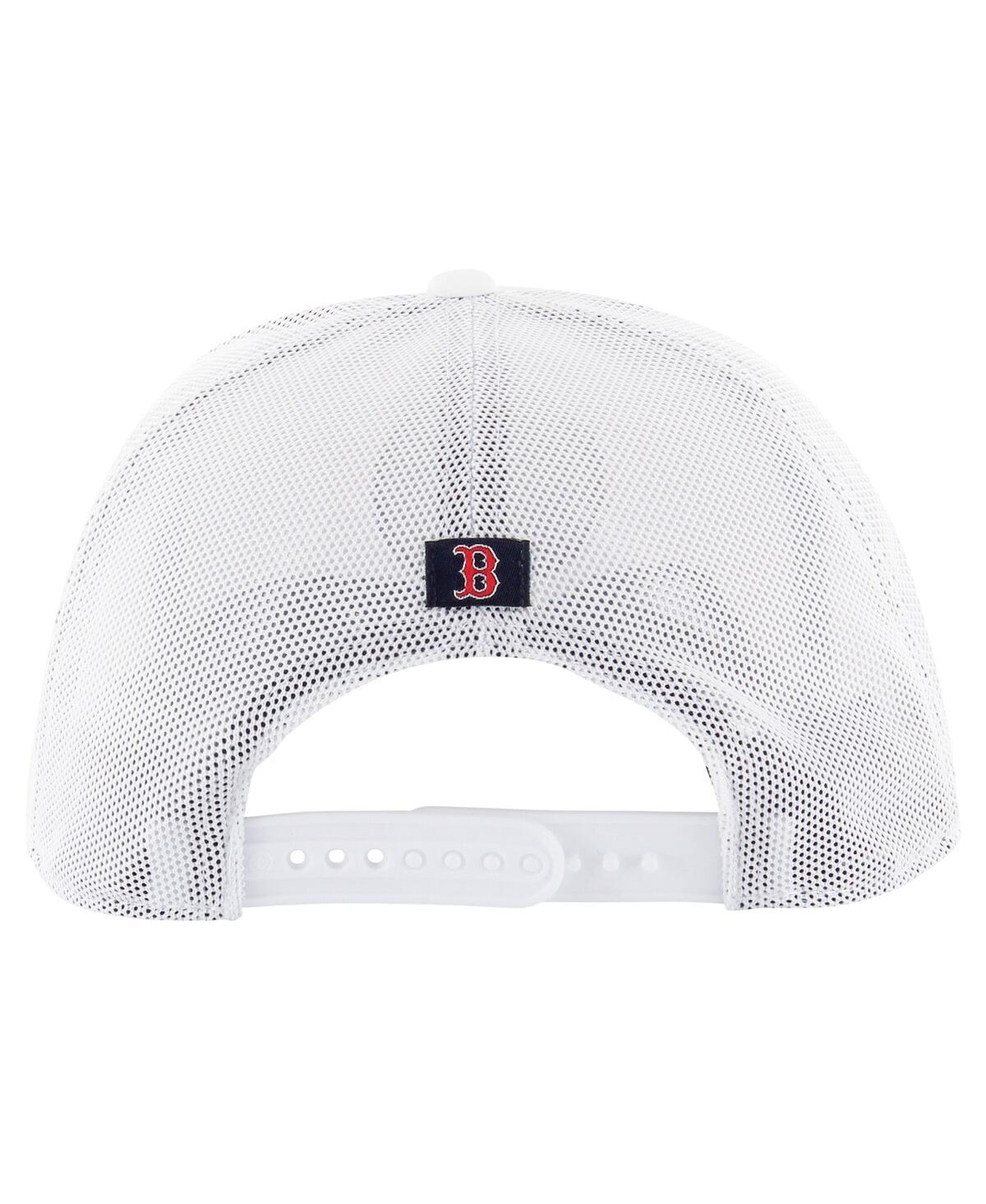 Shop 47 Brand Men's ' White Boston Red Sox Fairway Trucker Adjustable Hat